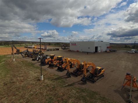 excavators in New Brunswick 